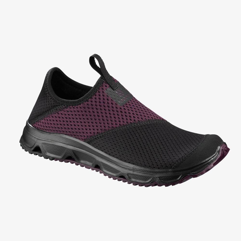 Salomon Singapore Womens Water Shoe - RX MOC 4.0 Black | 98013-LJIM